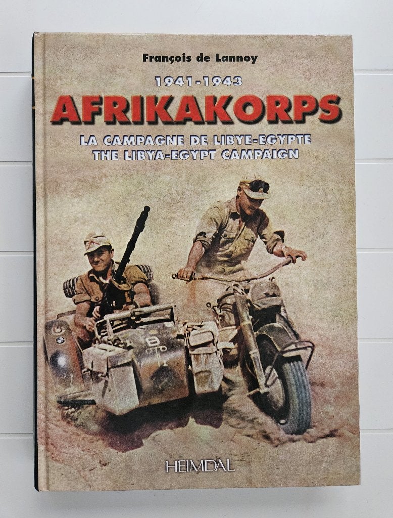 Afrikakorps 1941-1943: De campagne tussen Libië en Egypte, Tweede Wereldoorlog, Zo goed als nieuw, François de Lannoy, Ophalen of Verzenden