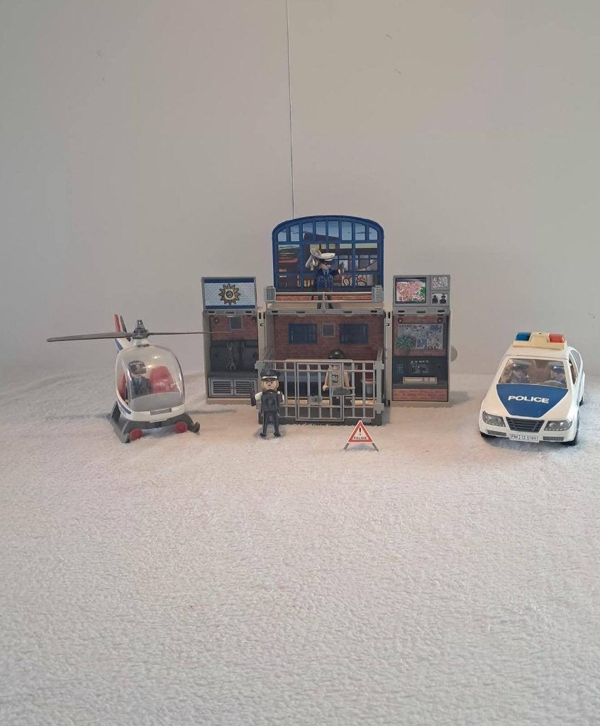 playmobil politieset, Kinderen en Baby's, Ophalen, Gebruikt, Complete set, Overige typen