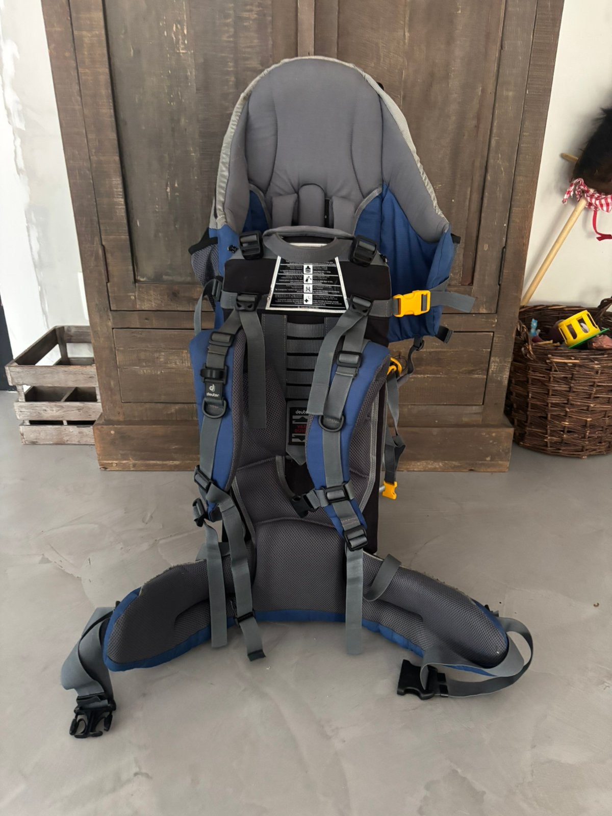 Trekrugzak voor kinderen - Deuter kid comfort |||, Enlèvement, Comme neuf, Dos
