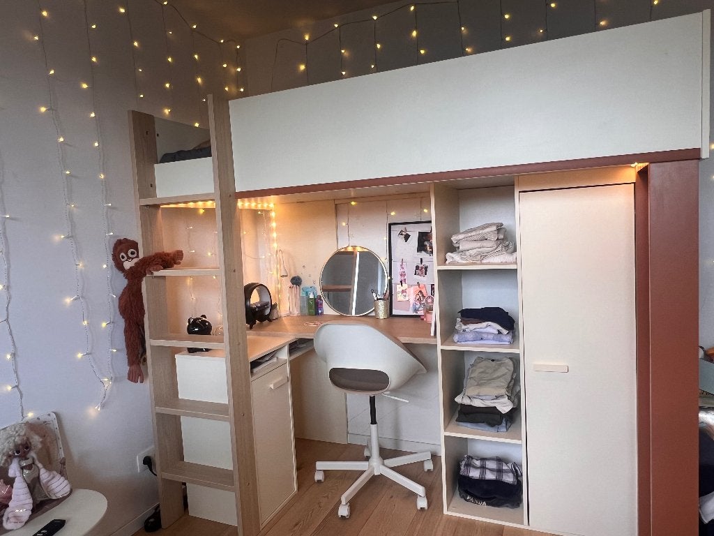 Hoogslaper Weba Nieuw 2025, Enfants & Bébés, Chambre d'enfant | Lits superposés & Lits mezzanines, Enlèvement, Comme neuf, Lit mezzanine