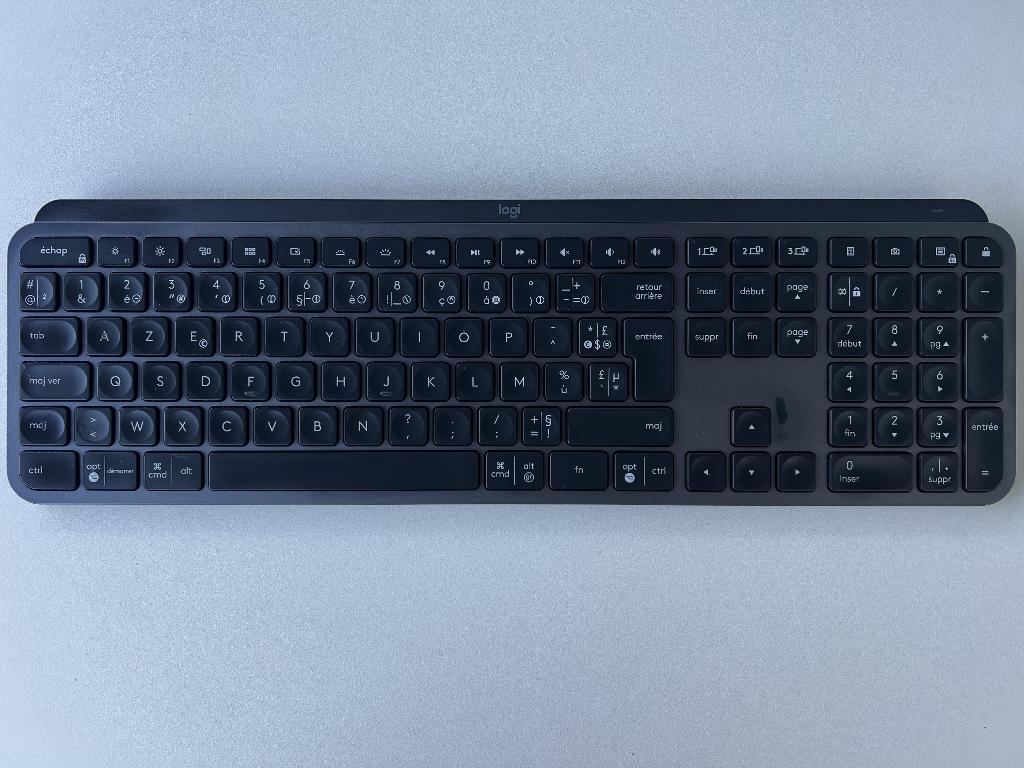 Clavier Logitech MX Keys Azerty (Apple et Microsoft), Informatique & Logiciels, Claviers, Enlèvement ou Envoi, Logitech, Azerty