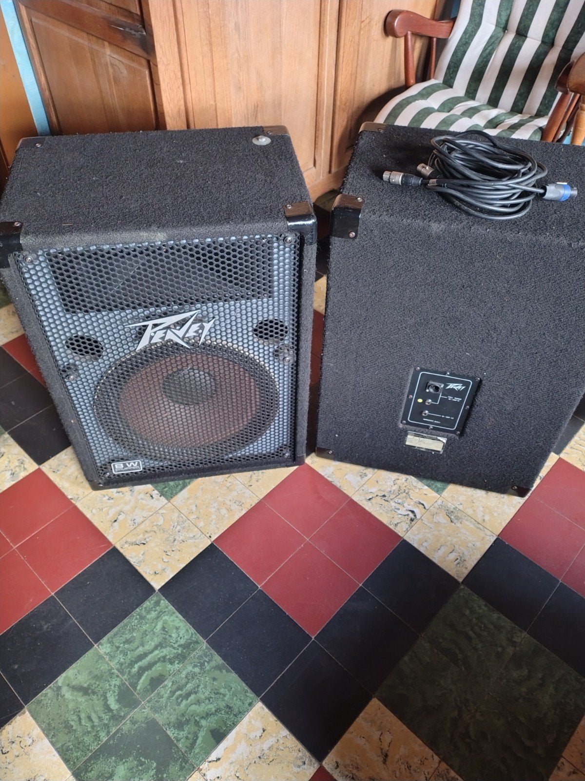 haut-parleurs Peavey, Musique & Instruments, Enlèvement, Utilisé, 500 à 1000 watts, Sono