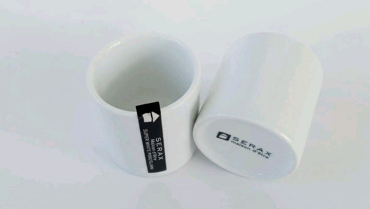 Espressokopjes Serax - Maison d'etre / Super White Porcelain, Overige merken, Nieuw, Ophalen of Verzenden, Modern