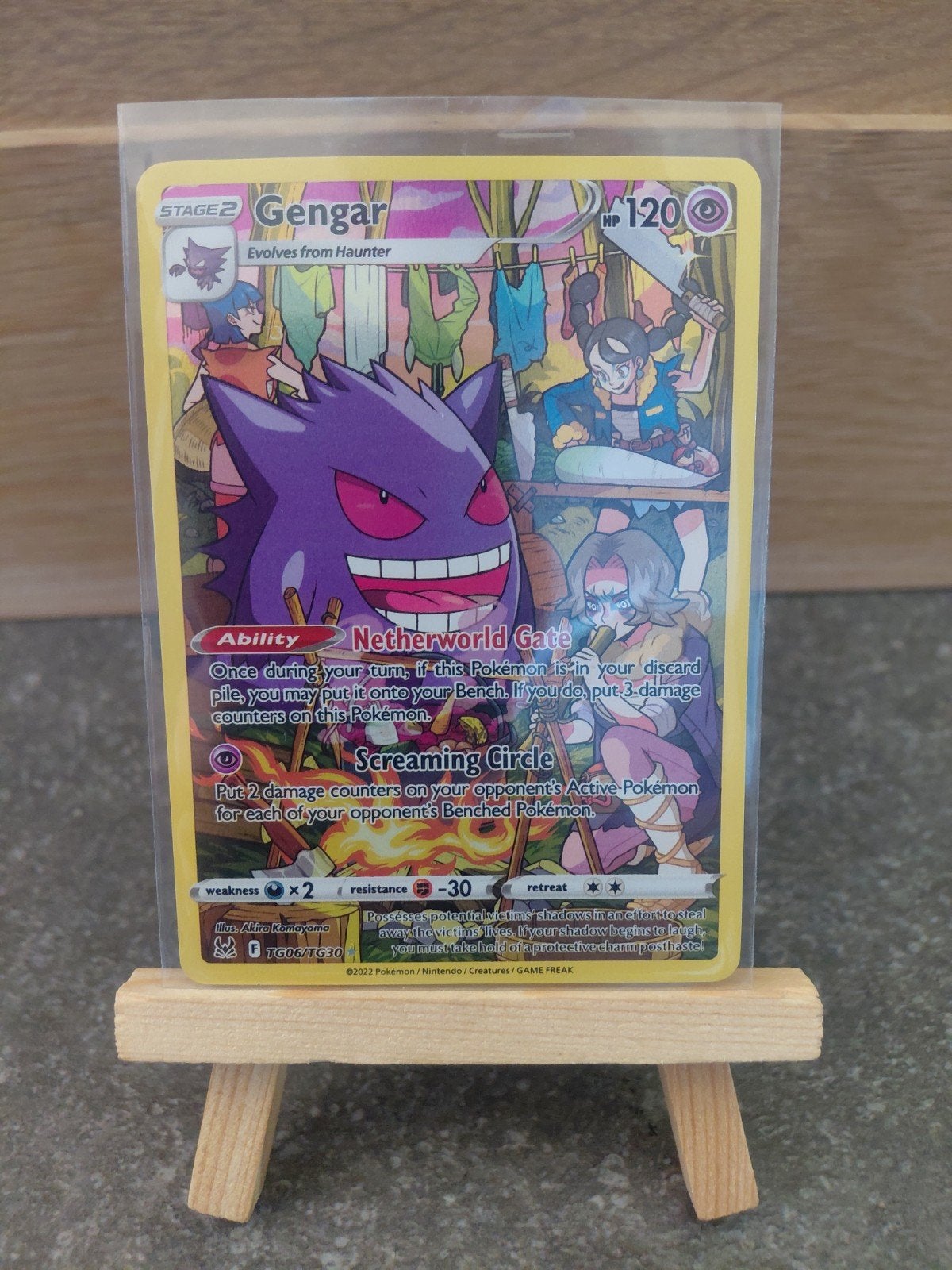 Pokémon kaart Gengar, Hobby en Vrije tijd, Verzamelkaartspellen | Pokémon, Ophalen of Verzenden, Zo goed als nieuw, Losse kaart