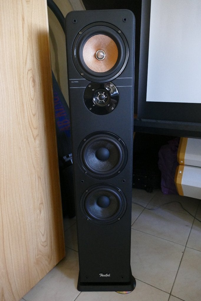 nieuwe luidspreker teufel  ultima 40, Audio, Tv en Foto, Luidsprekerboxen, Vloerstaande luidspreker, Zo goed als nieuw, Ophalen