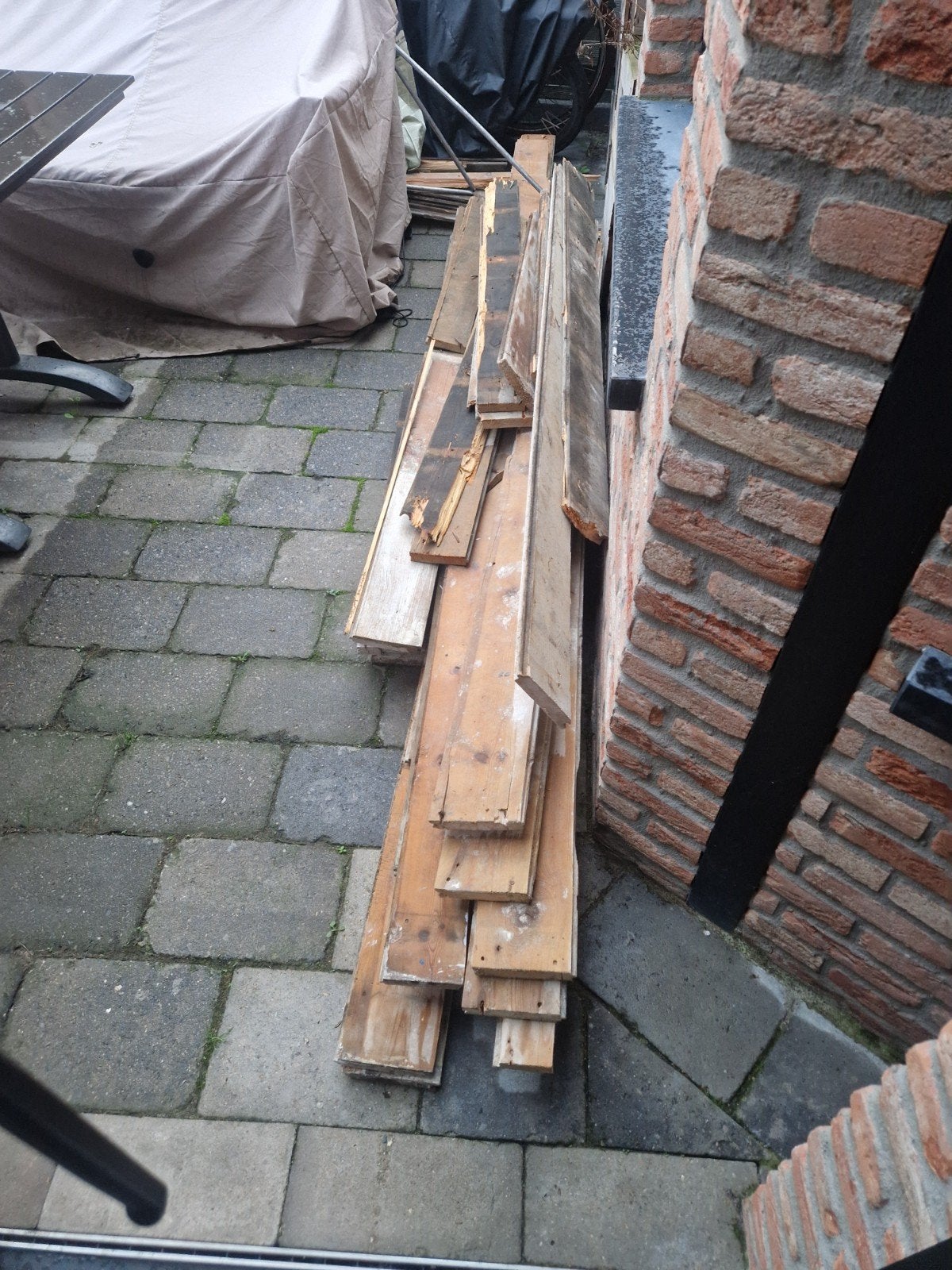 gratis hout, Doe-het-zelf en Bouw, Ophalen