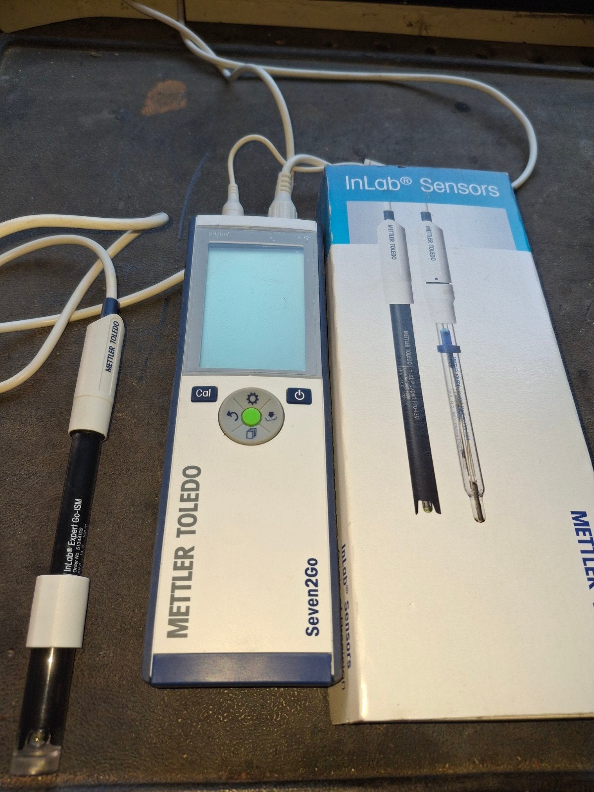 Digitale PH meter (mettler toledo), Enlèvement
