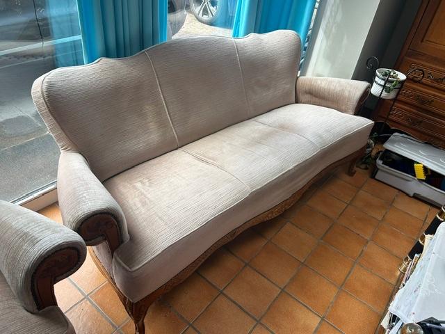 antieke salon, zeteltjes, Ophalen