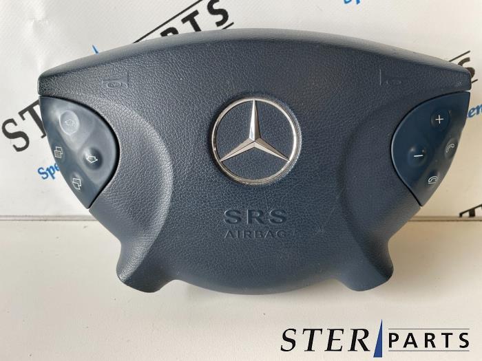 Airbag gauche (volant) d'un Mercedes E-Klasse, Autos : Pièces & Accessoires, 3 mois de garantie, Utilisé, -, -
