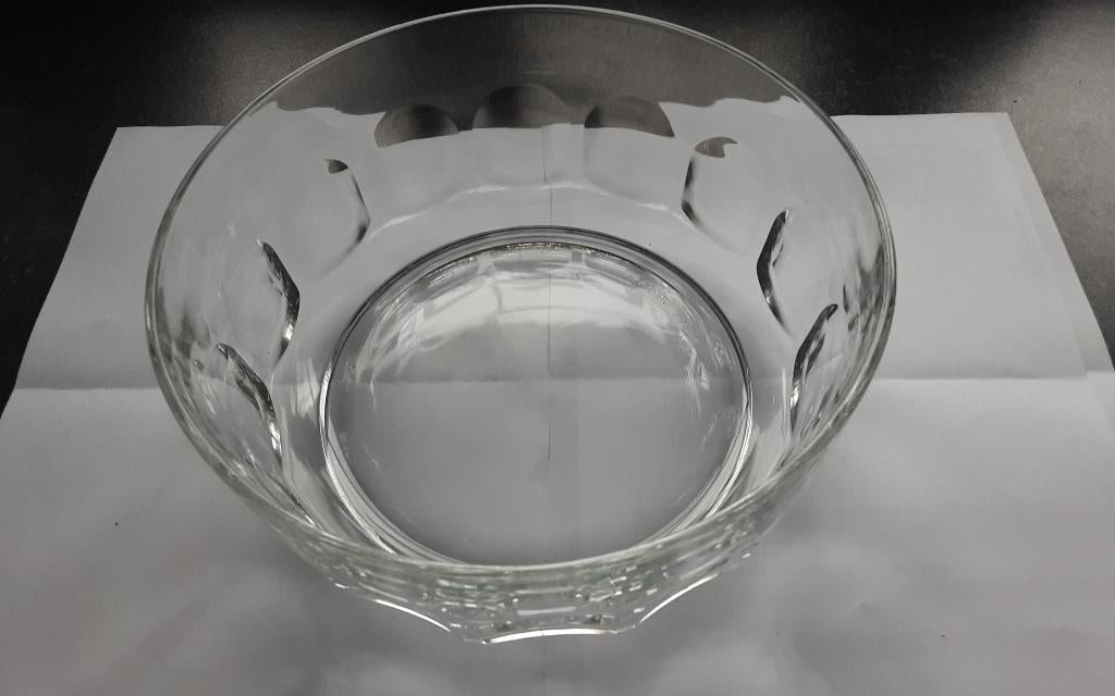 Vintage glazen kommen, Ophalen of Verzenden, Kom(men), Effen, Glas