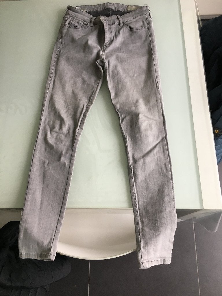 Jeans broek diesel grijs maat 30, Diesel, Ophalen of Verzenden, Gedragen, Grijs