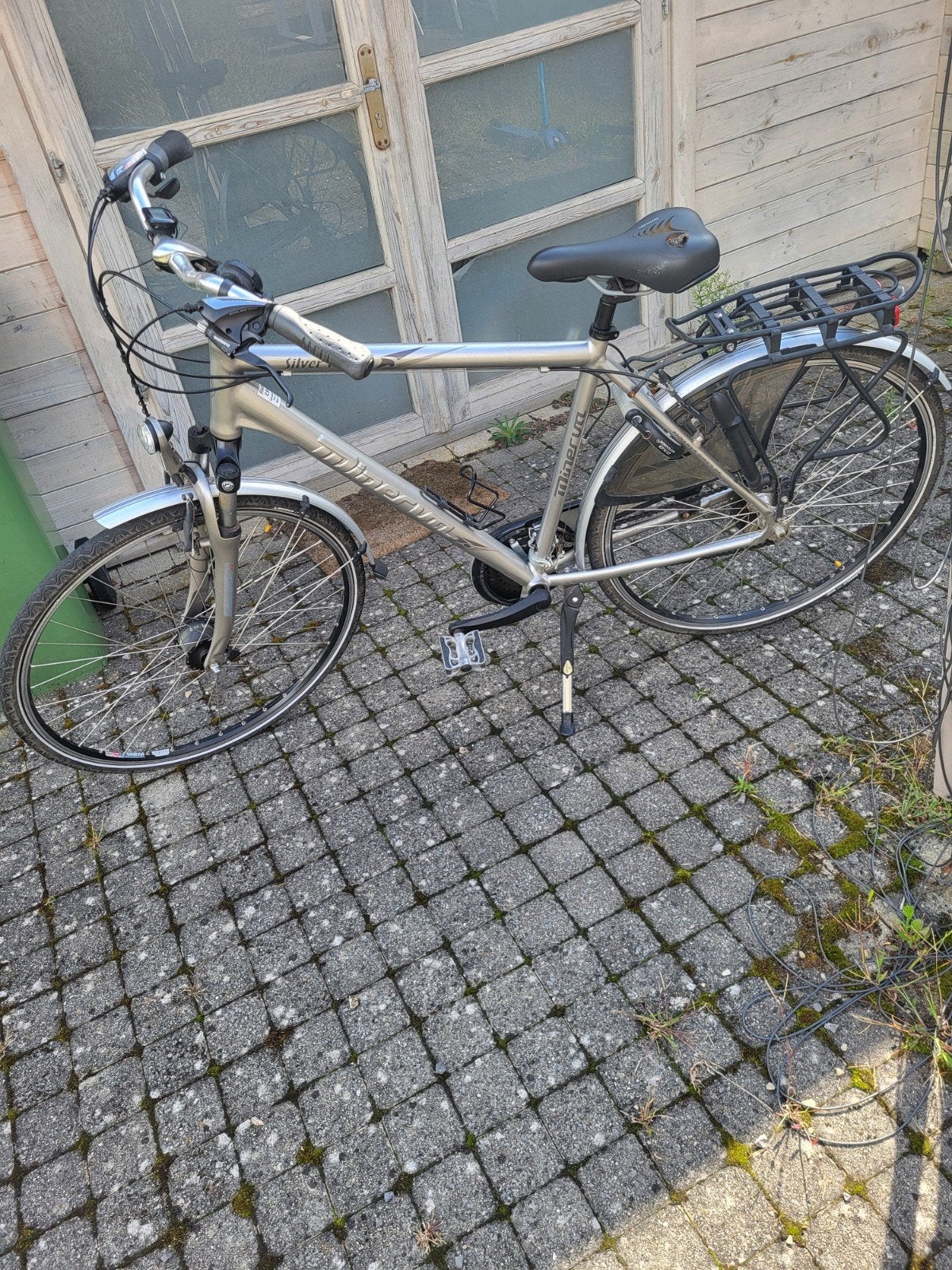 herenfiets + gratis kinderfiets, Enlèvement, Utilisé, Autres marques