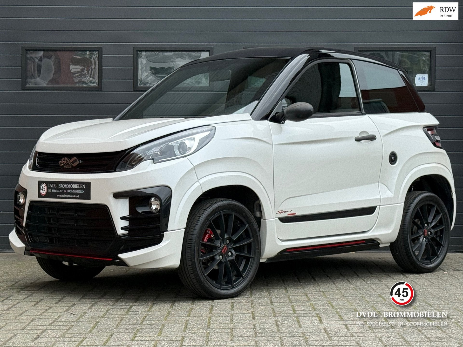 Ligier JS60 Sport Ultimate DCI Brommobiel 2022 CarPlay 29dkm, Utilisé, Ligier