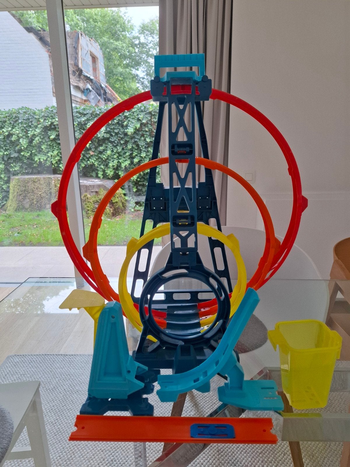 Hot Wheels Track Builder Unlimited - Triple Loop Kit - Loopi, Enfants & Bébés, Comme neuf, Enlèvement, Circuit, Hot Wheels