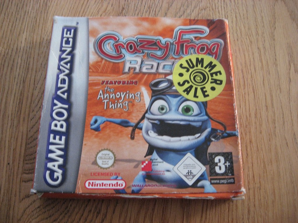 Nintendo Game Boy Crazy Frog Racer, Ophalen of Verzenden, Zo goed als nieuw