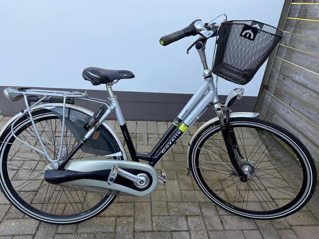 Damesfiets Gazelle, Fietsen en Brommers, Ophalen, Gazelle, Versnellingen