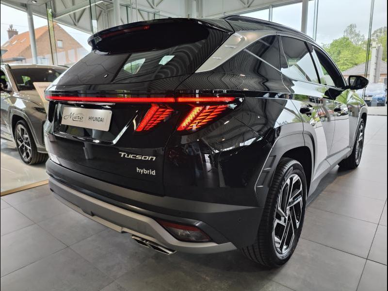 Hyundai Tucson 1.6T-GDi HYBRIDE Shine Sensation | FULL OPT., Autos, Hyundai, Achat, Entreprise, Autres carburants, Noir