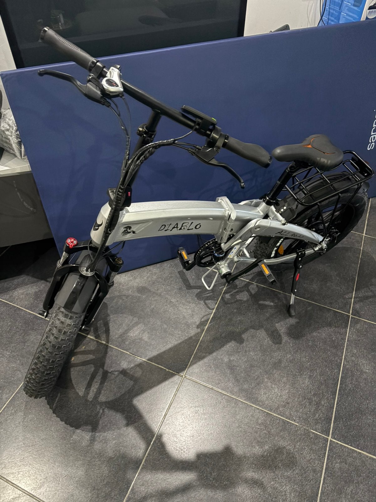 Vélo Électrique Pliant DIABLO ALL ROAD – Fat Bike, Vélos & Vélomoteurs, Enlèvement, Comme neuf, Autres marques