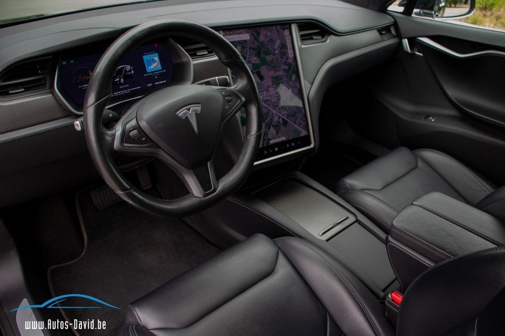 Tesla Motors Model S 100D DualMotor AWD / AUTO-PILOT, Auto's, Automaat, Zwart, Model S, Zwart