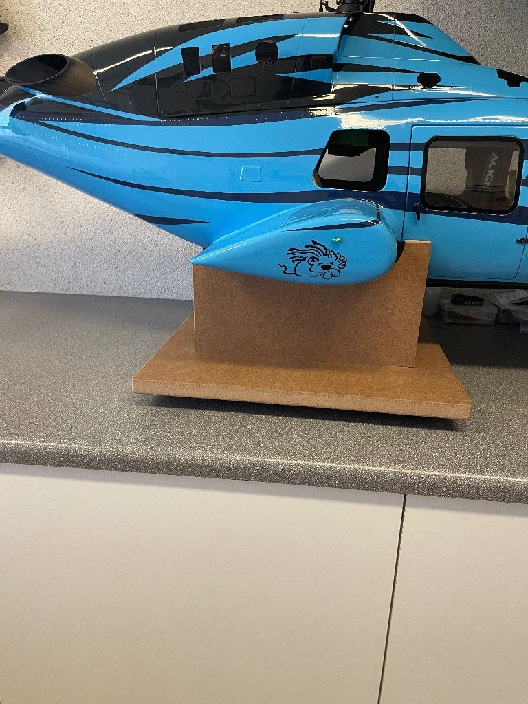 Roban Bell 222 800 size, Hobby en Vrije tijd, RTF (Ready to Fly), Helikopter, Zo goed als nieuw, Ophalen