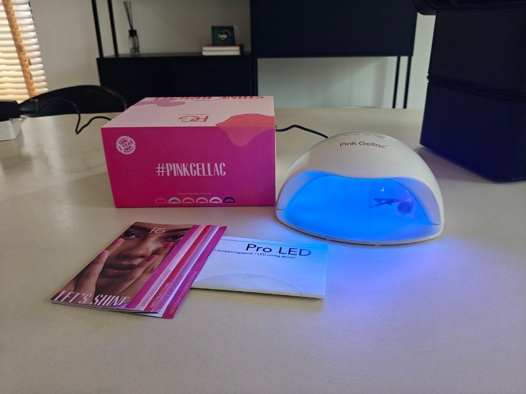 Pink Gellac Pro LED Lamp L White, Handtassen en Accessoires, Ophalen, Zwart, Zo goed als nieuw, Accessoires