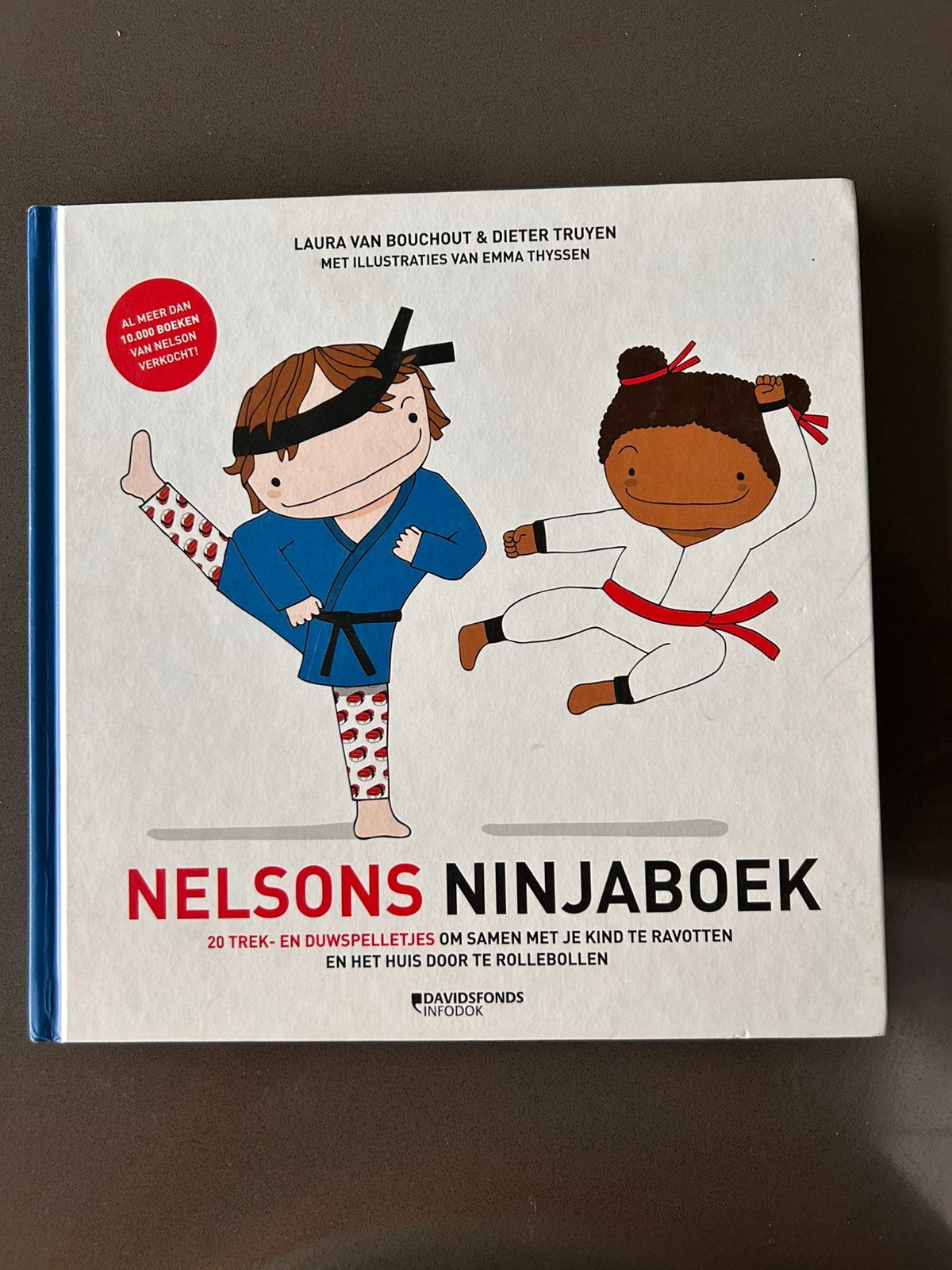 Dieter Truyen - Nelsons Ninjaboek, Boeken, Kinderboeken | Kleuters, Ophalen of Verzenden, Dieter Truyen; Laura Van Bouchout