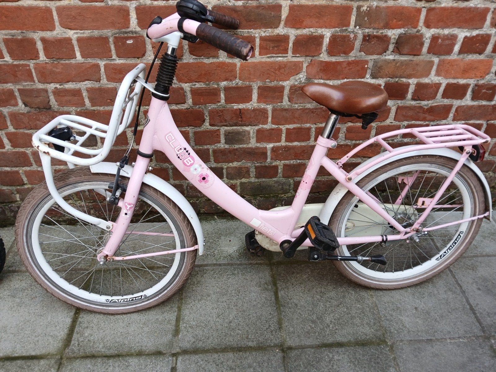 kinder fiets, Ophalen