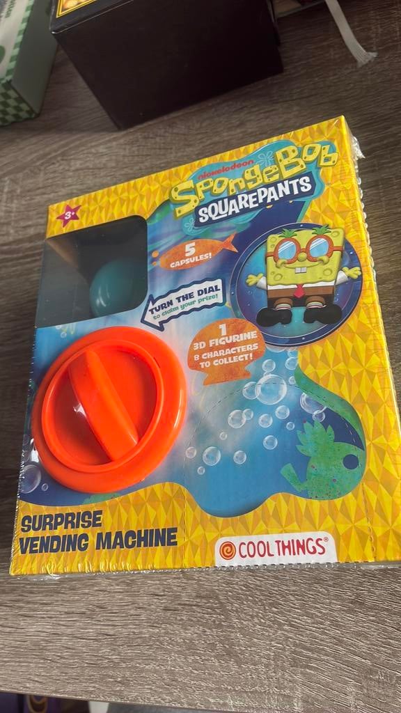SpongeBob Squarepants vending machine, Ophalen of Verzenden, Nieuw, Jongen of Meisje