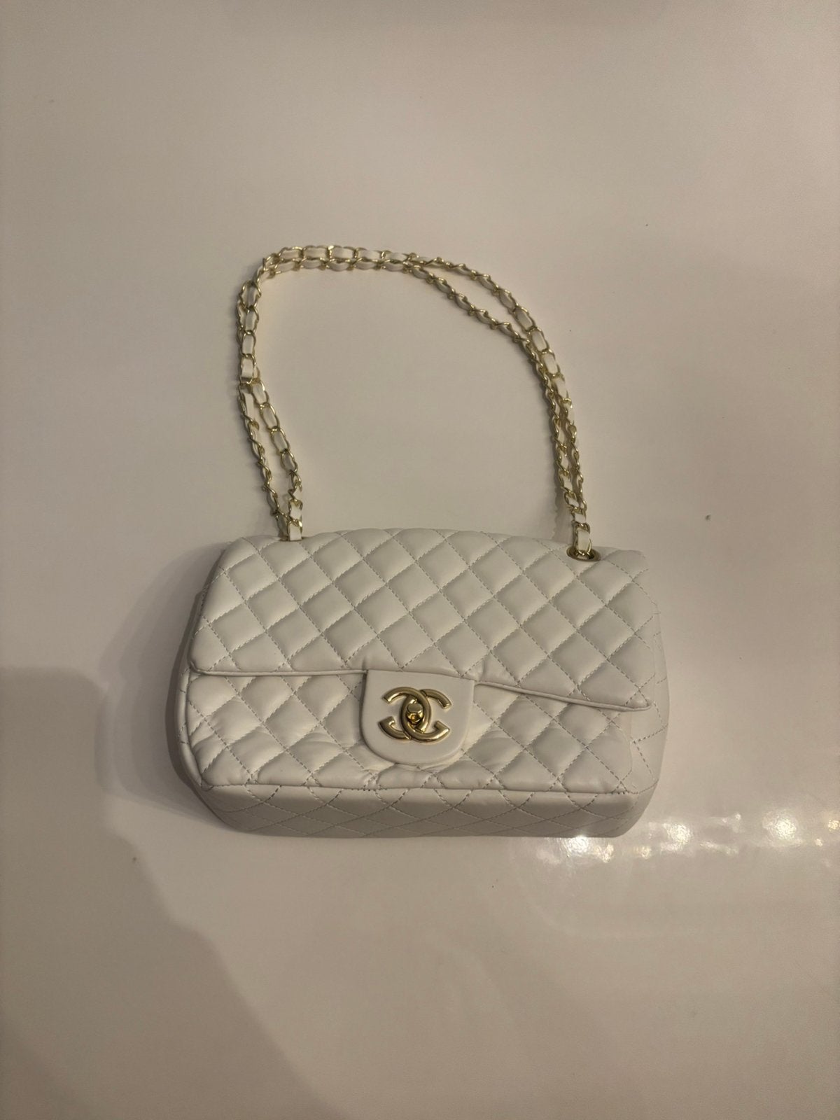 Chanel tas, Ophalen, Zo goed als nieuw, Wit
