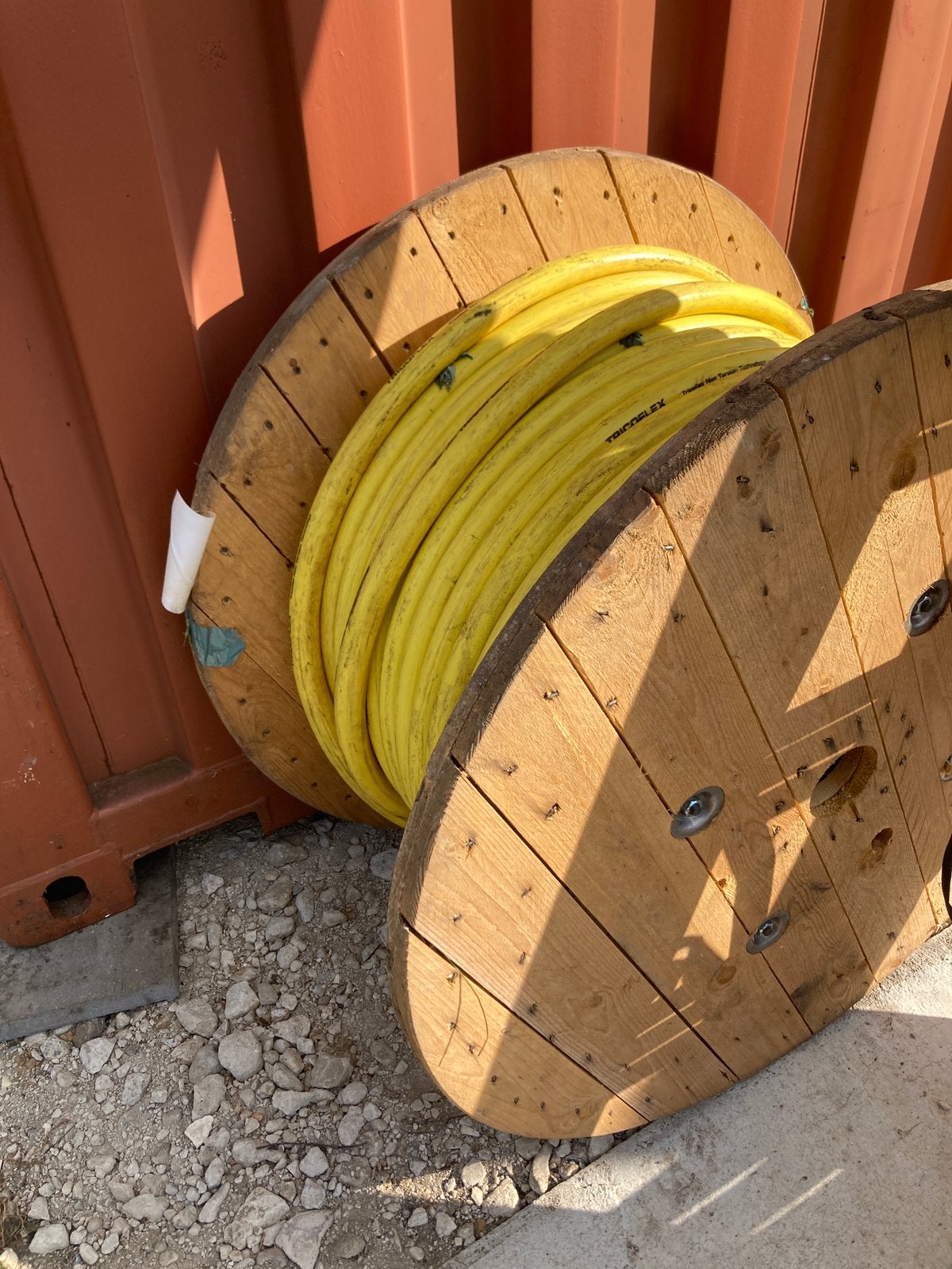 Tricoflex waterslang 25 x32 mm op rol (meer dan 70 m), Ophalen, Gebruikt