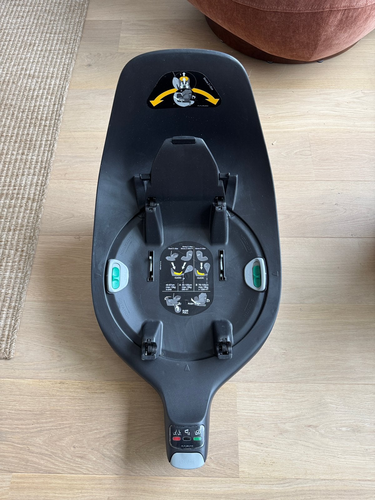 CYBEX Base Z i-Size universal ISOFIX, Enfants & Bébés, Sièges auto, Enlèvement, Comme neuf, Isofix
