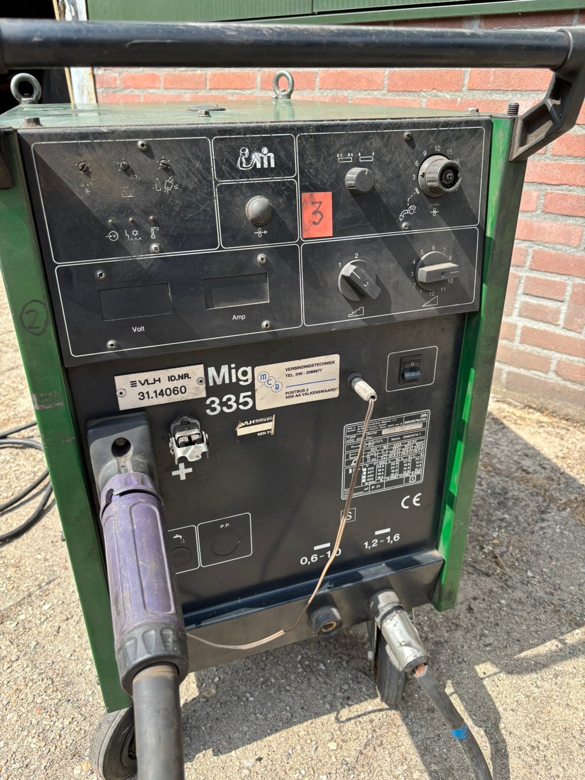 Machine à souder MIG MAG Migatronic KDO 335, Enlèvement, Comme neuf