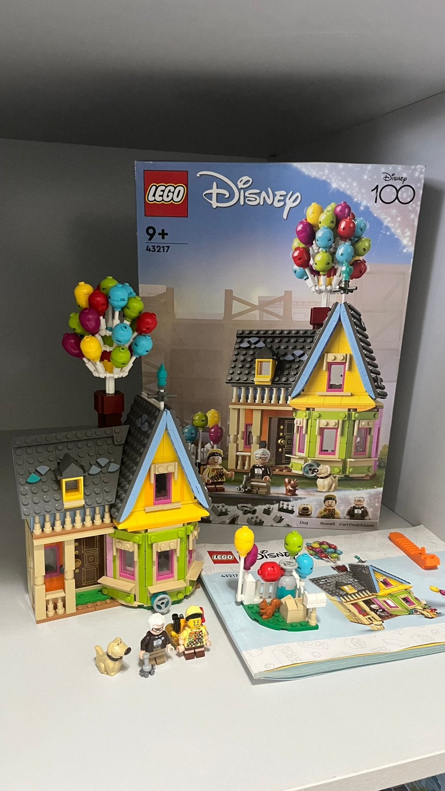 Lego Disney 43217 - Huis uit de film 'Up', Lego, Ophalen of Verzenden, Zo goed als nieuw, Compleet