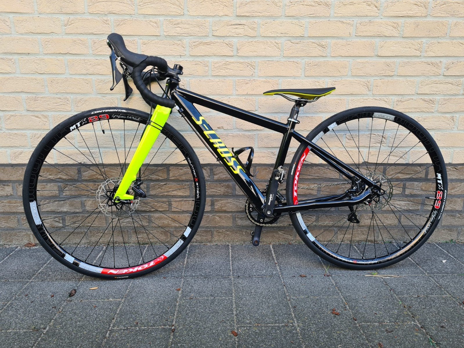 s-cross met jeugdverzet, 28 inch, Gebruikt, Aluminium, Minder dan 49 cm