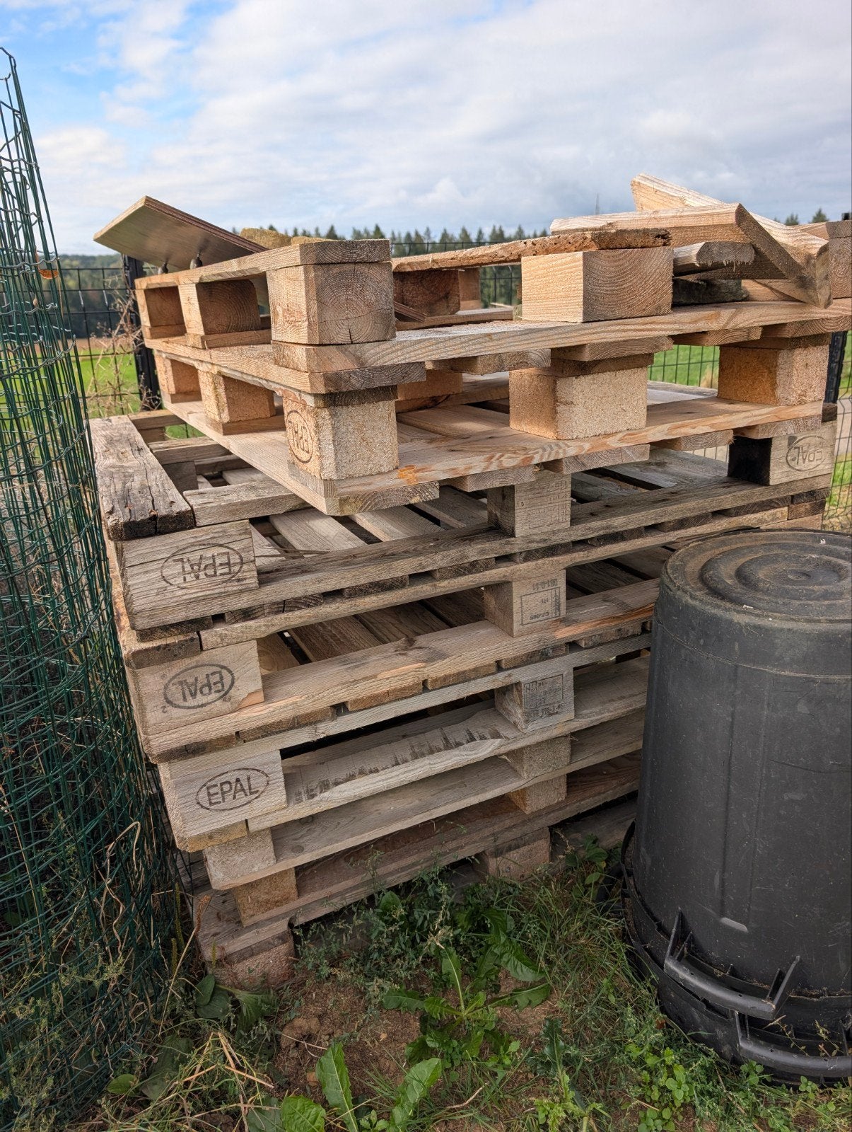 palettes à donner, Jardin & Terrasse, Enlèvement