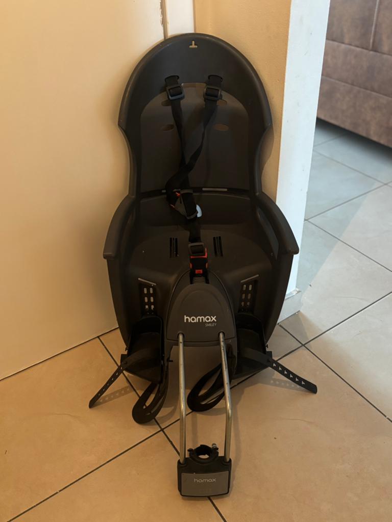 Siège de vélo Hamax Smiley, Vélos & Vélomoteurs, Accessoires vélo | Sièges de vélo, Comme neuf, Enlèvement