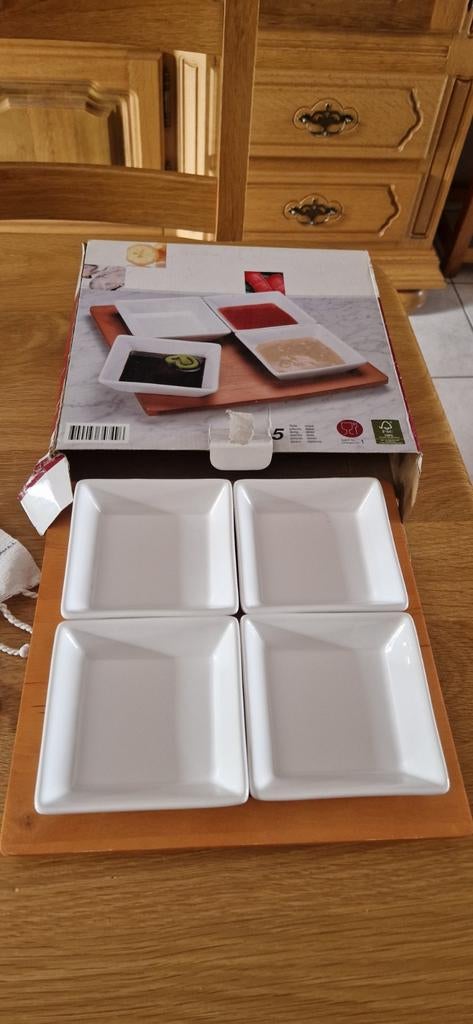 Set snack, Enlèvement, Neuf, Bois