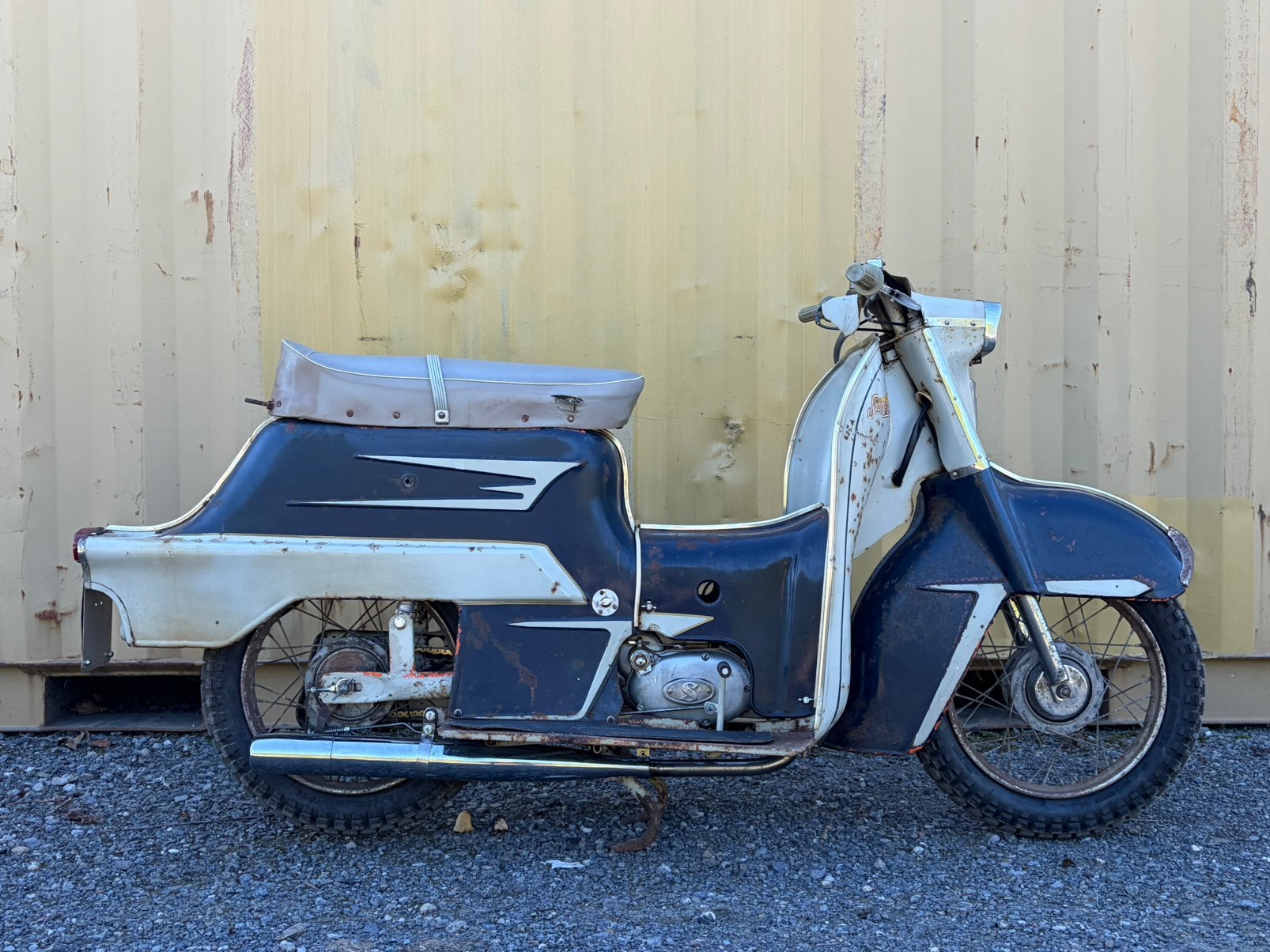 Superia Jet bouwjaar 1965, Fietsen en Brommers, 49 cc, Klasse B (45 km/u), 2 versnellingen, Ophalen
