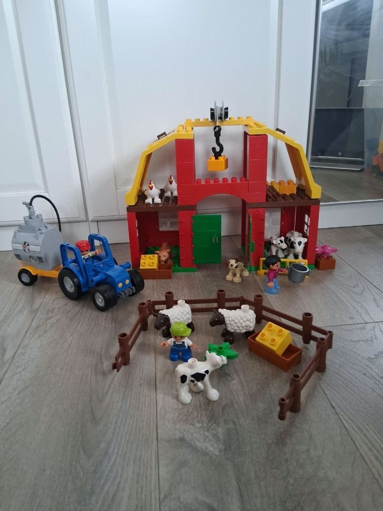 LEGO DUPLO Grote Boerderij 5649 (compleet!), Ophalen, Overige thema's, Nieuw, Compleet