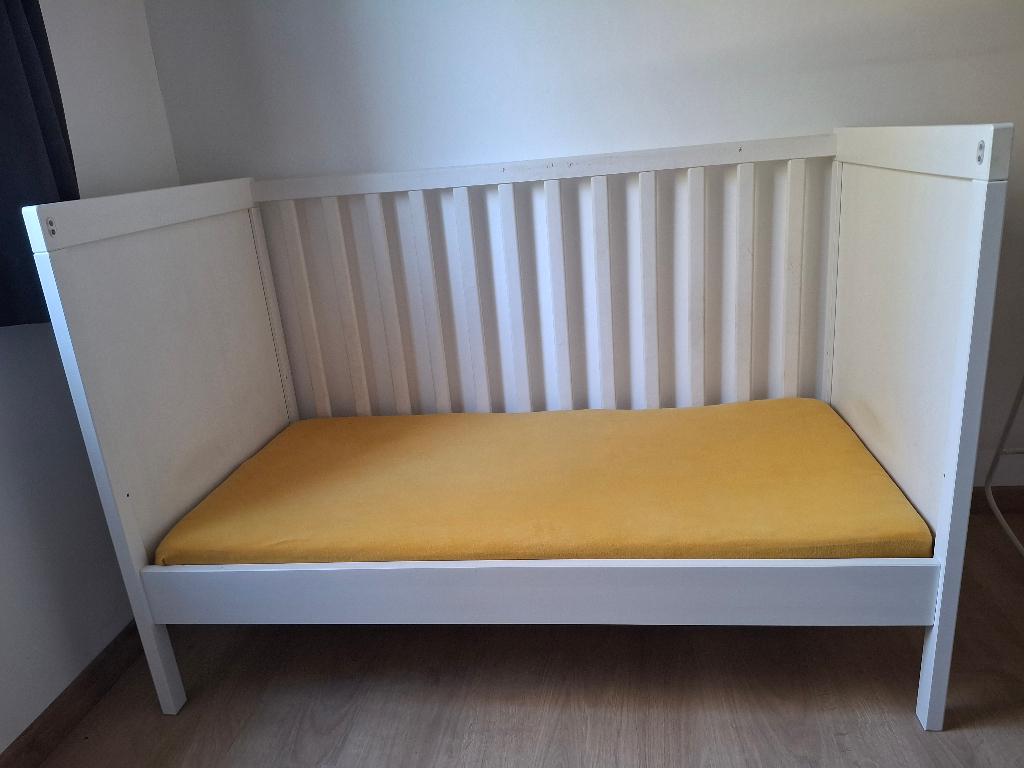 babybedje IKEA SUNDVIK 60x120cm, Enlèvement, Utilisé, Lit