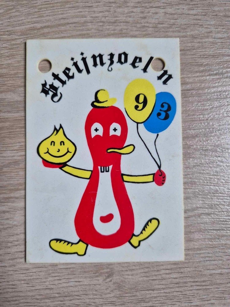 Medaille Carnaval Steijnzoel'n Aalst 1993, Ophalen of Verzenden