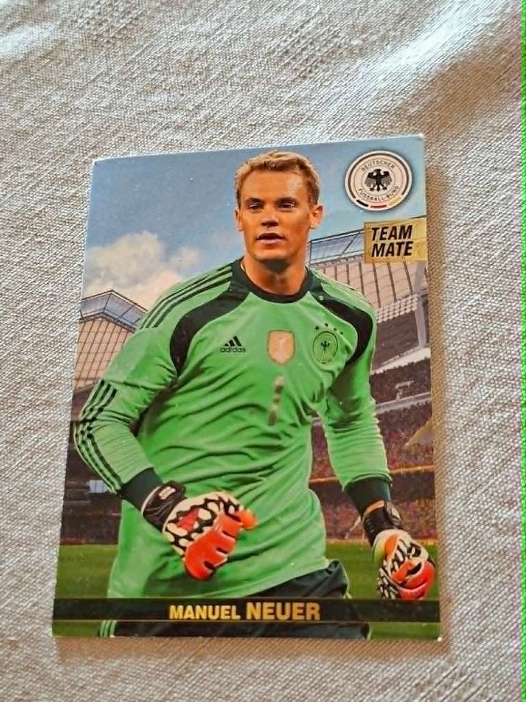 Panini/Voetbalkaart/Manuel Neuer/Duitsland/EK 2016, Verzamelen, Ophalen of Verzenden, Zo goed als nieuw, Spelerskaart