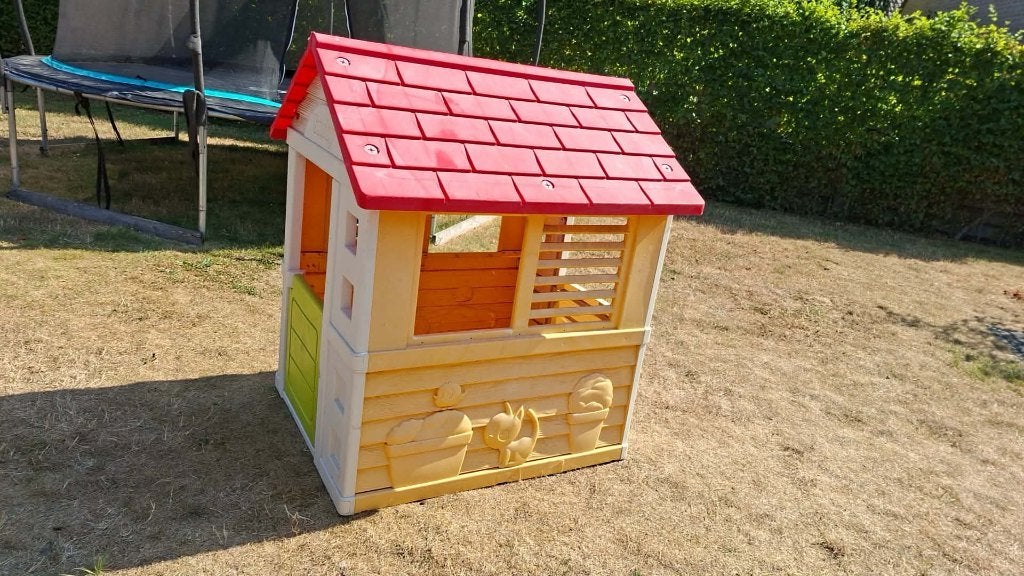 speelhuisje ( plastiek, Kinderen en Baby's, Speelgoed | Buiten | Speelhuisjes, Ophalen