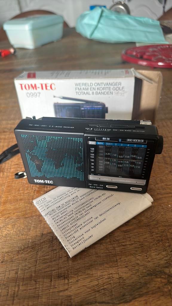 Vintage wereldontvanger  FM/AM, Audio, Tv en Foto, Ophalen of Verzenden, Nieuw, Wereldontvanger