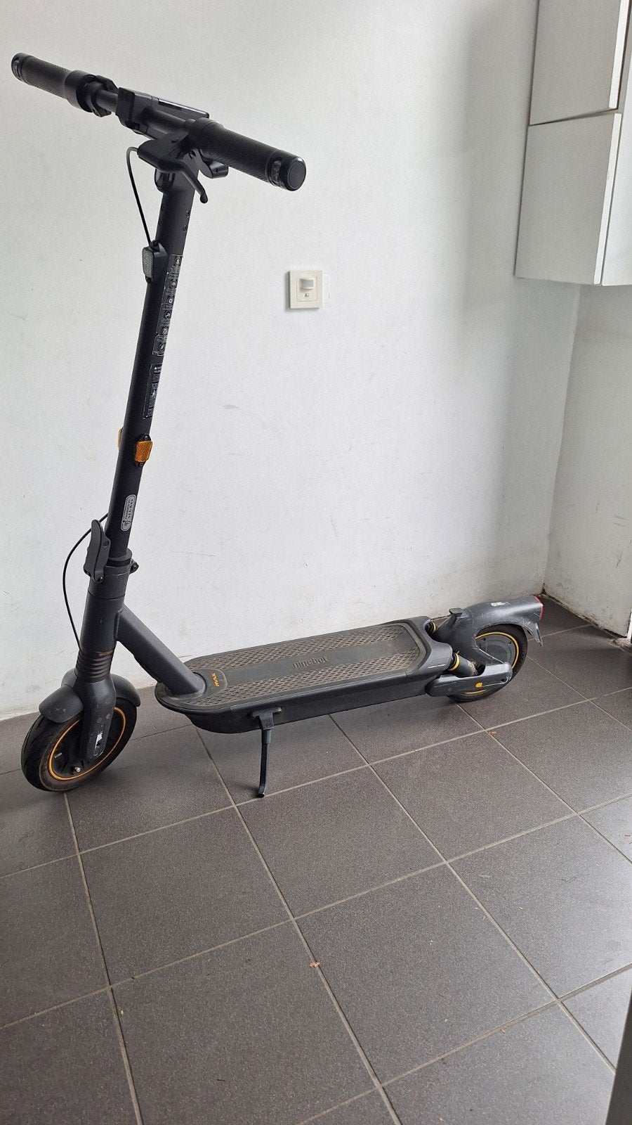 Trottinette électrique Ninebot, Enlèvement