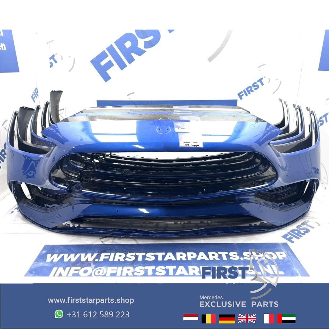 W206 BUMPER AMG VOORBUMPER S206 2021-2026 A2068858401 ZWART