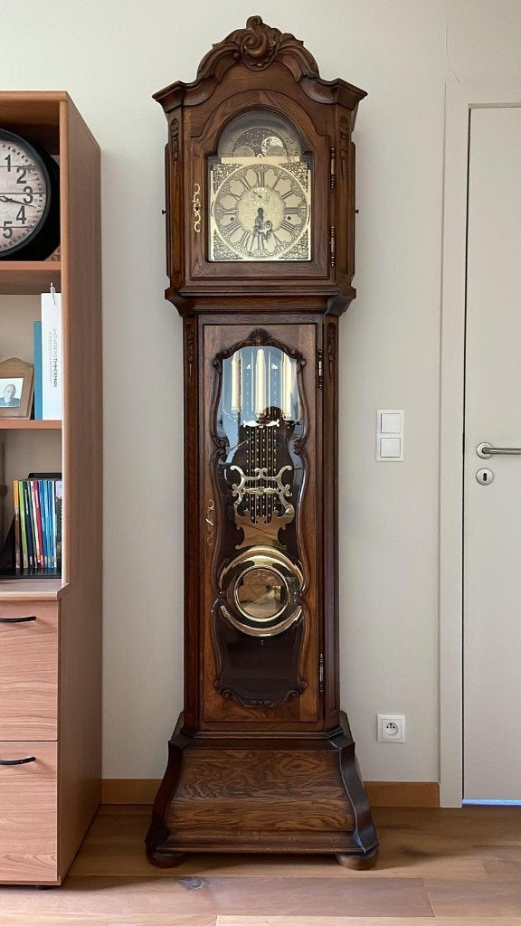 Staande klok Interclock, Antiek en Kunst, Antiek | Klokken, Ophalen