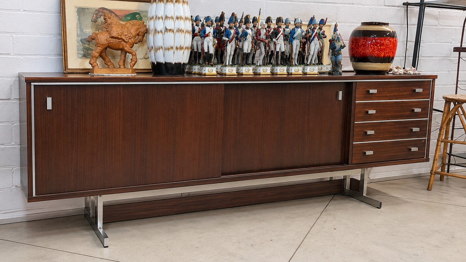 Vintage design sideboard TOPFORM, Antiek en Kunst, Ophalen