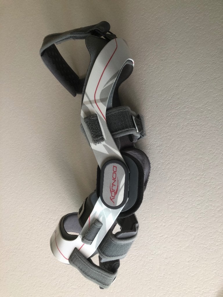 kniebrace Donjoy (L), Ophalen of Verzenden, Zo goed als nieuw