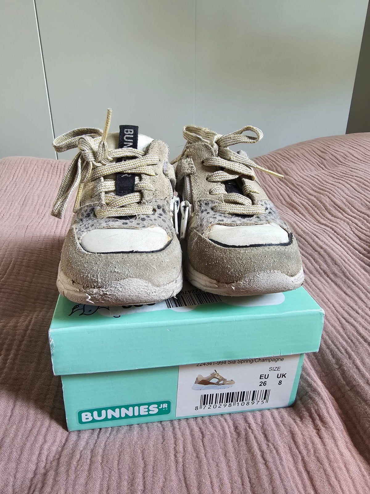 Espadrilles Bunnies JR Sia Spring Champagne mt26, Enlèvement ou Envoi